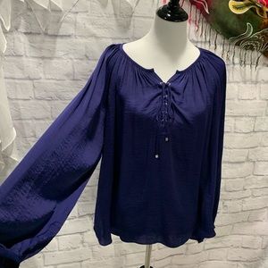 Jennifer Lopez Cobalt Blue Tunic - Size XL